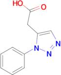 2-(1-Phenyl-1h-1,2,3-triazol-5-yl)acetic acid