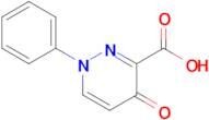 4-Oxo-1-phenyl-1,4-dihydropyridazine-3-carboxylic acid