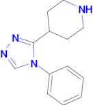 4-(4-Phenyl-4h-1,2,4-triazol-3-yl)piperidine