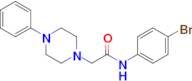 n-(4-Bromophenyl)-2-(4-phenylpiperazin-1-yl)acetamide