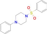 1-Phenyl-4-(phenylsulfonyl)piperazine