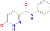 6-oxo-N-phenyl-1,6-dihydropyridazine-3-carboxamide