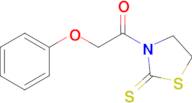 2-Phenoxy-1-(2-thioxothiazolidin-3-yl)ethan-1-one