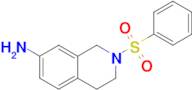 2-(Phenylsulfonyl)-1,2,3,4-tetrahydroisoquinolin-7-amine