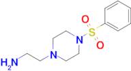 2-(4-(Phenylsulfonyl)piperazin-1-yl)ethan-1-amine