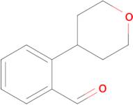 2-(Tetrahydro-2h-pyran-4-yl)benzaldehyde