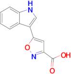 5-(1h-Indol-3-yl)isoxazole-3-carboxylic acid