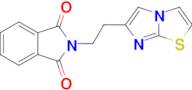 2-(2-(Imidazo[2,1-b]thiazol-6-yl)ethyl)isoindoline-1,3-dione