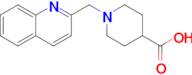 1-(Quinolin-2-ylmethyl)piperidine-4-carboxylic acid