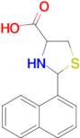 2-(Naphthalen-1-yl)thiazolidine-4-carboxylic acid