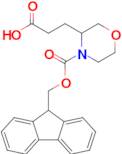 3-(4-(((9h-Fluoren-9-yl)methoxy)carbonyl)morpholin-3-yl)propanoic acid