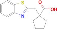 1-(Benzo[d]thiazol-2-ylmethyl)cyclopentane-1-carboxylic acid