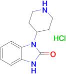 1-(piperidin-4-yl)-2,3-dihydro-1H-1,3-benzodiazol-2-one hydrochloride