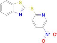 2-((5-Nitropyridin-2-yl)thio)benzo[d]thiazole