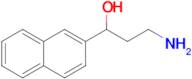 3-Amino-1-(naphthalen-2-yl)propan-1-ol