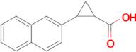 2-(Naphthalen-2-yl)cyclopropane-1-carboxylic acid