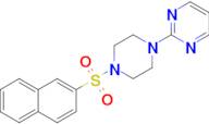 2-(4-(Naphthalen-2-ylsulfonyl)piperazin-1-yl)pyrimidine