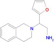 2-(3,4-Dihydroisoquinolin-2(1h)-yl)-2-(furan-2-yl)ethan-1-amine