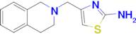 4-[(1,2,3,4-tetrahydroisoquinolin-2-yl)methyl]-1,3-thiazol-2-amine