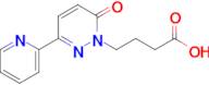 4-(6-Oxo-3-(pyridin-2-yl)pyridazin-1(6h)-yl)butanoic acid