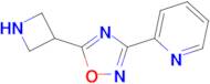 5-(Azetidin-3-yl)-3-(pyridin-2-yl)-1,2,4-oxadiazole