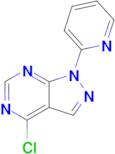 4-Chloro-1-(pyridin-2-yl)-1h-pyrazolo[3,4-d]pyrimidine