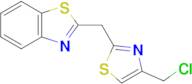 2-((4-(Chloromethyl)thiazol-2-yl)methyl)benzo[d]thiazole