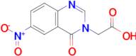 2-(6-Nitro-4-oxoquinazolin-3(4h)-yl)acetic acid