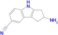 2-Amino-1,2,3,4-tetrahydrocyclopenta[b]indole-7-carbonitrile