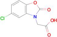 2-(5-Chloro-2-oxobenzo[d]oxazol-3(2h)-yl)acetic acid