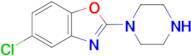 5-Chloro-2-(piperazin-1-yl)benzo[d]oxazole