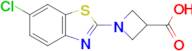 1-(6-Chlorobenzo[d]thiazol-2-yl)azetidine-3-carboxylic acid