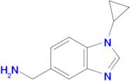 (1-Cyclopropyl-1h-benzo[d]imidazol-5-yl)methanamine