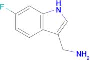 (6-Fluoro-1h-indol-3-yl)methanamine