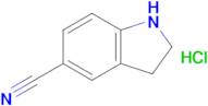 Indoline-5-carbonitrile hydrochloride