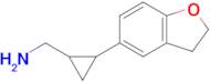 (2-(2,3-Dihydrobenzofuran-5-yl)cyclopropyl)methanamine