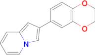 2-(2,3-Dihydrobenzo[b][1,4]dioxin-6-yl)indolizine