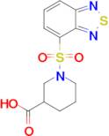 1-(Benzo[c][1,2,5]thiadiazol-4-ylsulfonyl)piperidine-3-carboxylic acid