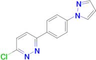 3-(4-(1h-Pyrazol-1-yl)phenyl)-6-chloropyridazine