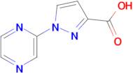1-(Pyrazin-2-yl)-1h-pyrazole-3-carboxylic acid