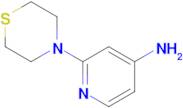 2-Thiomorpholinopyridin-4-amine