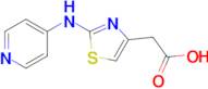 2-{2-[(pyridin-4-yl)amino]-1,3-thiazol-4-yl}acetic acid