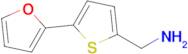 (5-(Furan-2-yl)thiophen-2-yl)methanamine