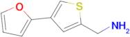 (4-(Furan-2-yl)thiophen-2-yl)methanamine