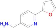 (6-(Furan-2-yl)pyridin-3-yl)methanamine