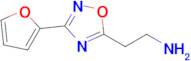 2-(3-(Furan-2-yl)-1,2,4-oxadiazol-5-yl)ethan-1-amine