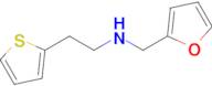 n-(Furan-2-ylmethyl)-2-(thiophen-2-yl)ethan-1-amine