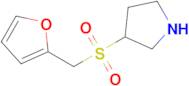 3-((Furan-2-ylmethyl)sulfonyl)pyrrolidine