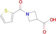 1-(Thiophene-2-carbonyl)azetidine-3-carboxylic acid