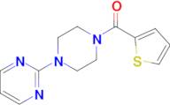(4-(Pyrimidin-2-yl)piperazin-1-yl)(thiophen-2-yl)methanone